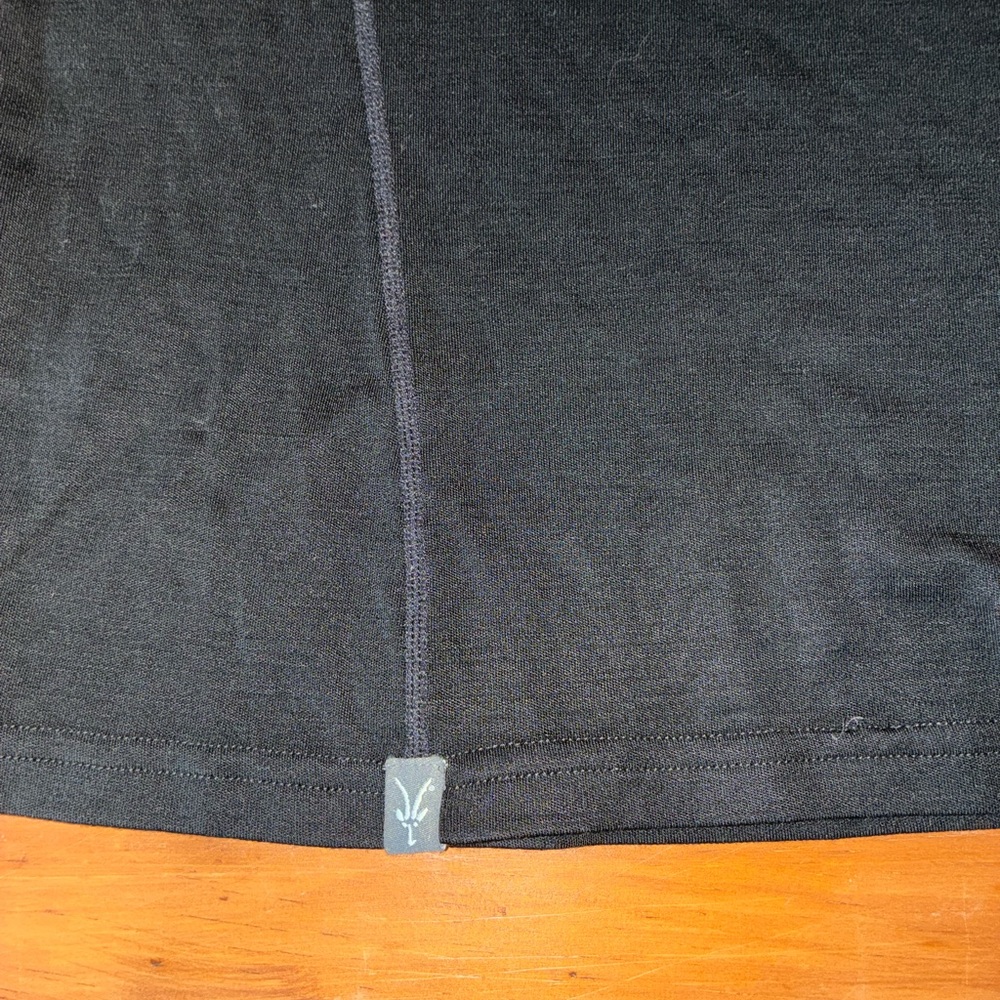 Ibex Women's Classic Black Long Sleeve Top - Picture 6 of 6